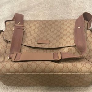 Gucci diaper bag !